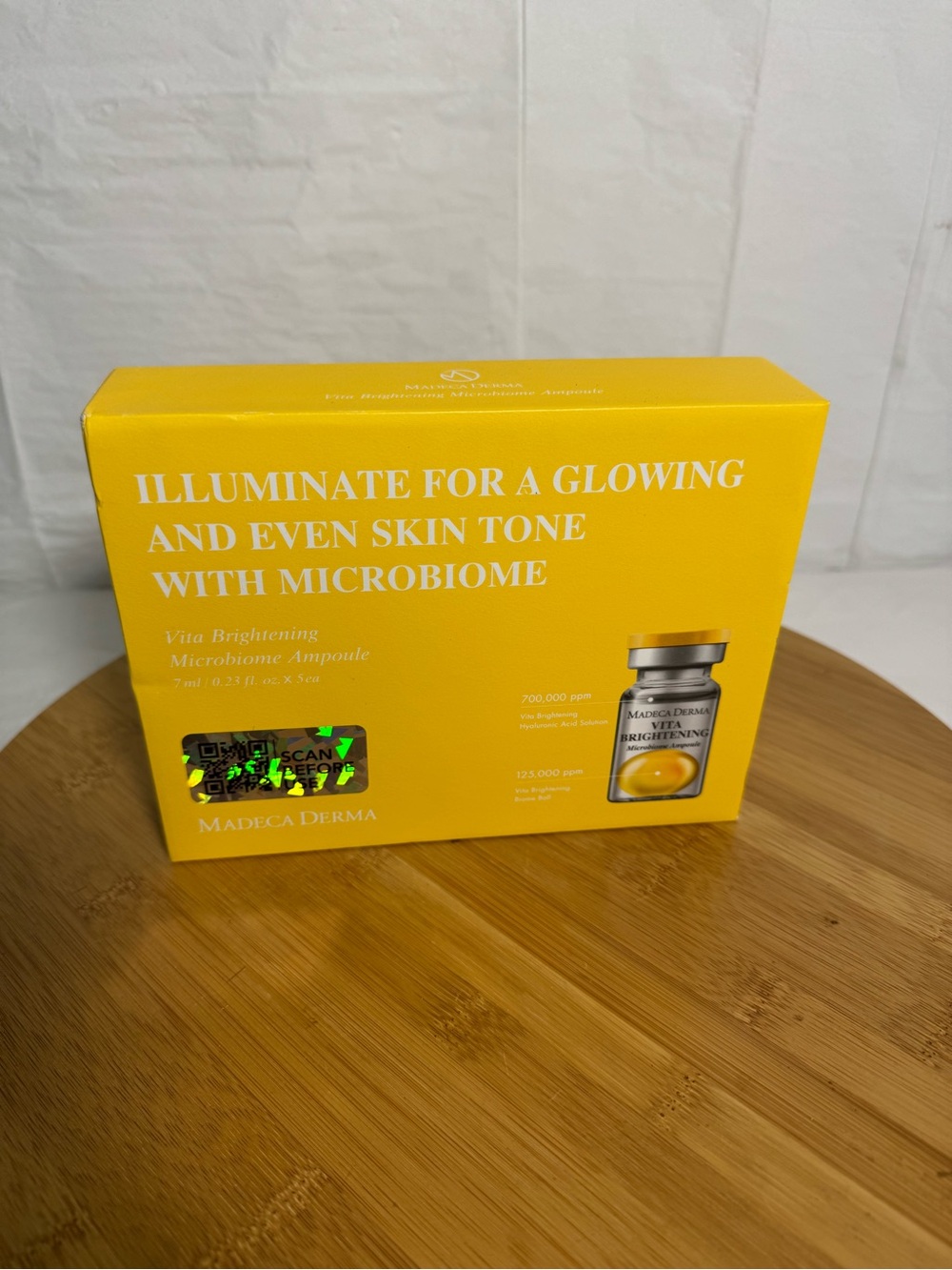 Madeca Derma Vita Brightening Microbiome Ampoule 7ml x 5 New